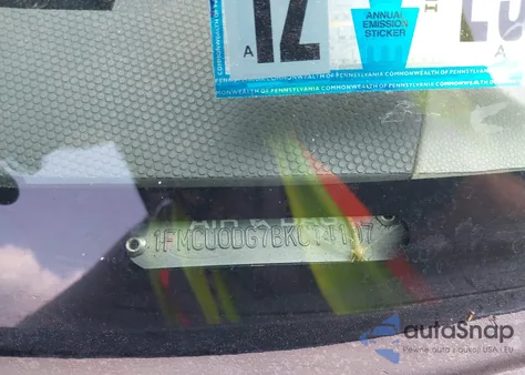 2011 Ford Escape Xlt z USA, uszkodzony, nr VIN 1FMCU0DG7BKC14107